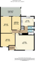 Colour floorplan ...