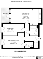Floorplan area for info only, not for £/sq. ft valuation