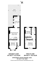 Floorplan area for info only, not for £/sq. ft valuation