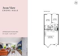 Flat 3 Avon View, 153 Crews Hole Road, BS5 floorpl