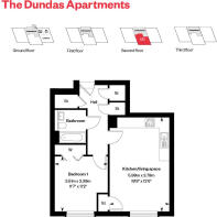 rosebery wynd - dundas apartment floor plan - plot 131
