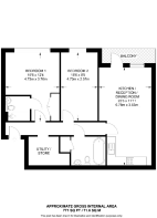 Floorplan area for info only, not for £/sq. ft valuation