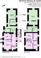 Floor plan - Main House & Cottage