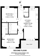 Floorplan area for info only, not for £/sq. ft valuation