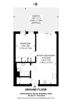 Floorplan area for info only, not for £/sq. ft valuation