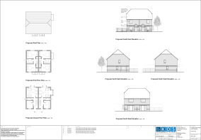 Proposed Floor Plans & Elevations - Units 05-06 -