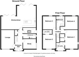New Build Off Sandpit Lane St. Albans - all floors