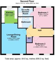 18 Horseshoe Close, Catterick Garrison - all floor