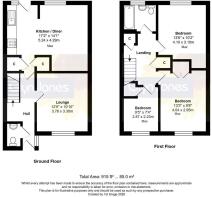 Floorplan - 8, Wheatcroft, Littlehampton, BN17 7NY