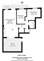 Floorplan area for info only, not for £/sq. ft valuation