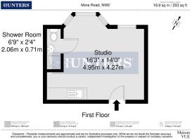 HUNTERS - (19) Mora Road, NW2. Flat 4-A4 Landscape