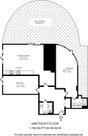 Floorplan area for info only, not for £/sq. ft valuation
