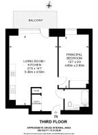 Floorplan area for info only, not for £/sq. ft valuation