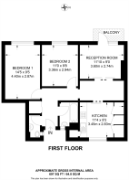 Floorplan area for info only, not for £/sq. ft valuation