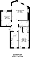Floorplan area for info only, not for £/sq. ft valuation