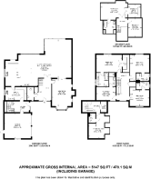 Floorplan area for info only, not for £/sq. ft valuation