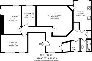 Floorplan area for info only, not for £/sq. ft valuation