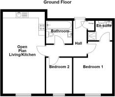Apartment 34 Clarendon Place, Manchester - all flo