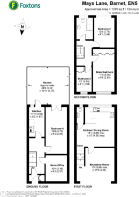 Floorplan area for info only, not for £/sq. ft valuation