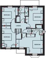 Milford floor plan - 1