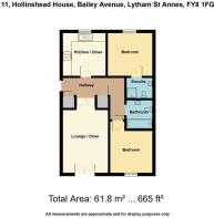 11, Hollinshead House, Bailey Avenue, Lytham St An