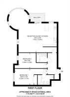 Floorplan area for info only, not for £/sq. ft valuation