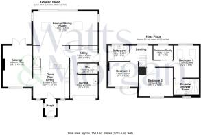 11 Porth Y Green, Llanblethian - all floors.JPG