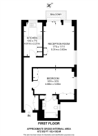 Floorplan area for info only, not for £/sq. ft valuation