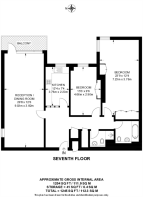 Floorplan area for info only, not for £/sq. ft valuation