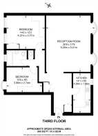 Floorplan area for info only, not for £/sq. ft valuation