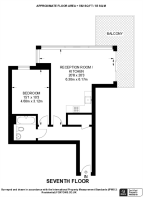 Floorplan area for info only, not for £/sq. ft valuation