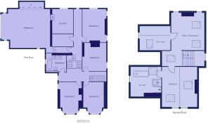 First and Second Floor Plans