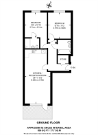 Floorplan area for info only, not for £/sq. ft valuation