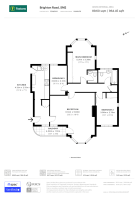 Floorplan area for info only, not for £/sq. ft valuation