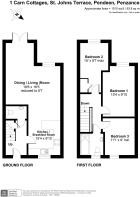 1 Carn Cottages - floor plan