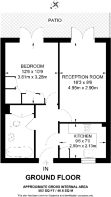 Floorplan area for info only, not for £/sq. ft valuation