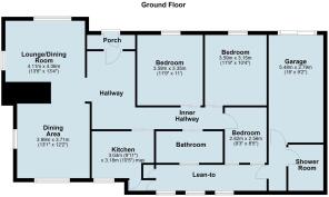 Hill Crest Lodge. Floorplan