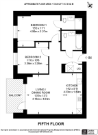 Floorplan area for info only, not for £/sq. ft valuation