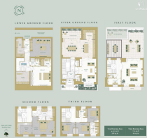 All floors - approximately 4,155 sq ft
