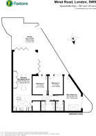Floorplan area for info only, not for £/sq. ft valuation