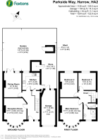 Floorplan area for info only, not for £/sq. ft valuation