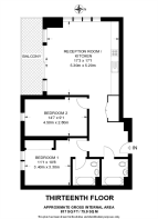 Floorplan area for info only, not for £/sq. ft valuation