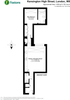 Floorplan area for info only, not for £/sq. ft valuation