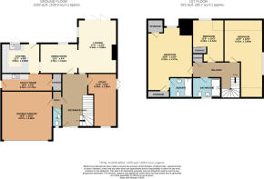Colour floorplan ...