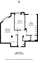 Floorplan area for info only, not for £/sq. ft valuation