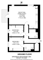 Floorplan area for info only, not for £/sq. ft valuation