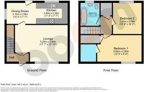 Carswell Court, Dalry Floor Plan
