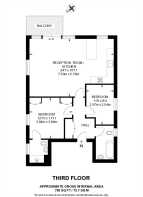Floorplan area for info only, not for £/sq. ft valuation