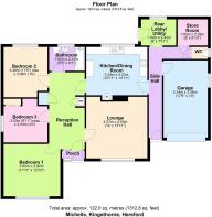 Floor Plan Michelle, Kingsthorne, Hereford HR2 8AU