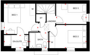 First floor of the Moresby